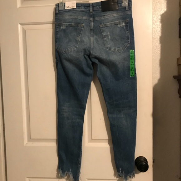 Zara studded distressed jeans - Picture 6 of 8